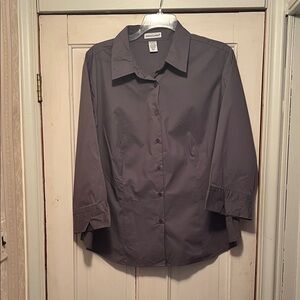 Jessica London Gray  Blouse